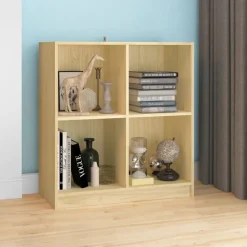 vidaXL Skänk 70x33x76 cm massiv furu