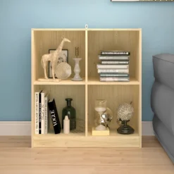 vidaXL Skänk 70x33x76 cm massiv furu