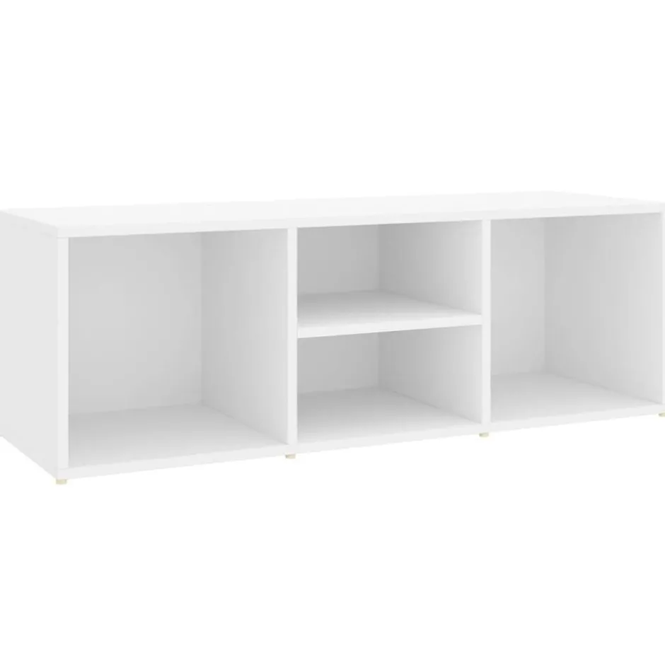 Sale vidaXL Skoförvaringsbänk 105x35x35 cm konstruerat trä Vit