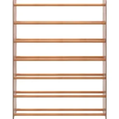 Clearance vidaXL Skohylla 90x24x117 cm konstruerat trä Brun