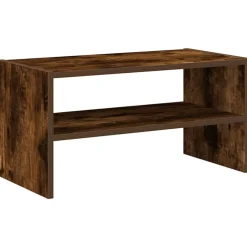 Sale vidaXL Skohylla stapelbar 60x30x30,5 cm Rökfärgad ek