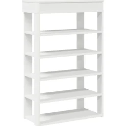 Sale vidaXL Skohylla 60x30x98 cm konstruerat trä Vit