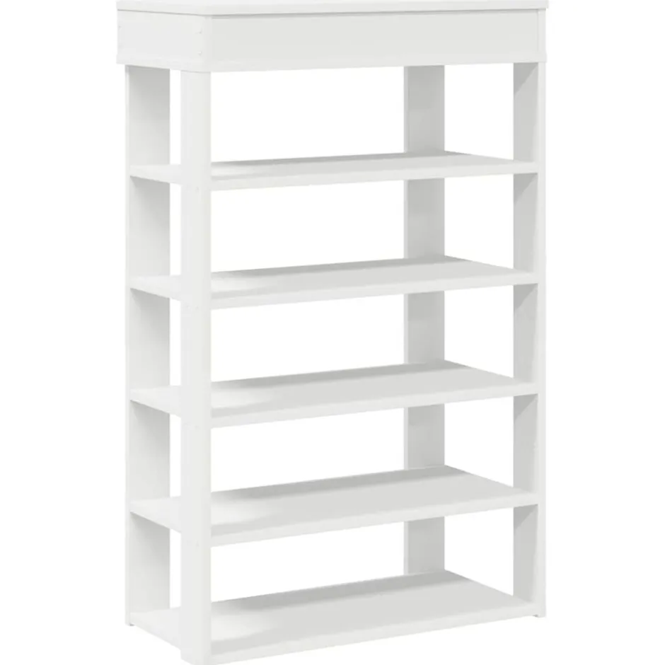 Sale vidaXL Skohylla 60x30x98 cm konstruerat trä Vit