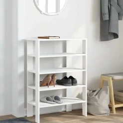 Sale vidaXL Skohylla 61x32x87,5 cm konstruerat trä Vit