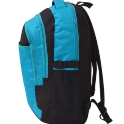 vidaXL Skolryggsäck 40 L svart och blå