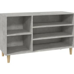 Sale vidaXL Skoskåp 102x36x60 cm konstruerat trä Betonggrå