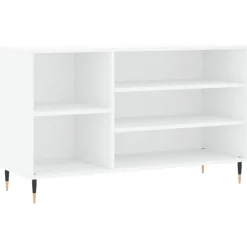 Best vidaXL Skoskåp 102x36x60 cm konstruerat trä Vit