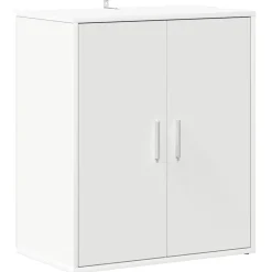 vidaXL Skoskåp 60x35x70 cm konstruerat trä Vit