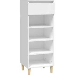 Sale vidaXL Skoskåp 40x36x105 cm konstruerat trä Vit