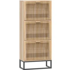 Sale vidaXL Skoskåp 52x25x120 cm konstruerat trä Brun