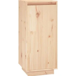 vidaXL Skoskåp 35x35x80 cm massiv furu