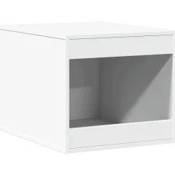 New vidaXL Skåp för kattlåda 47x59x42 cm konstruerat trä Vit
