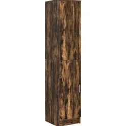 Online vidaXL Skåp Rökt ek 35 x 39 x 168 cm Rökfärgad ek