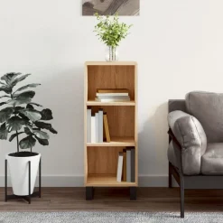 Online vidaXL Skåp sonoma-ek 34,5x32,5x90 cm konstruerat trä Sonoma ek