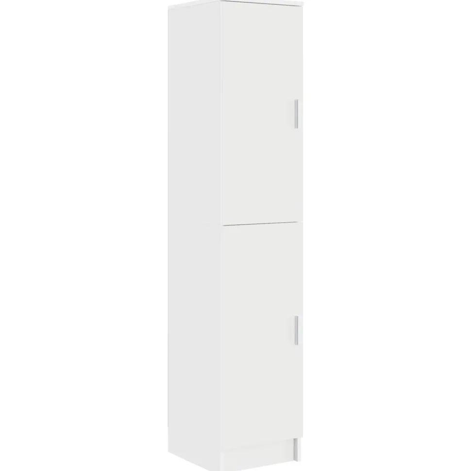 vidaXL Skåp Vit 35 x 39 x 168 cm