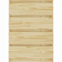 Best vidaXL Skåp 60x36x84 cm massiv furu Naturfärg
