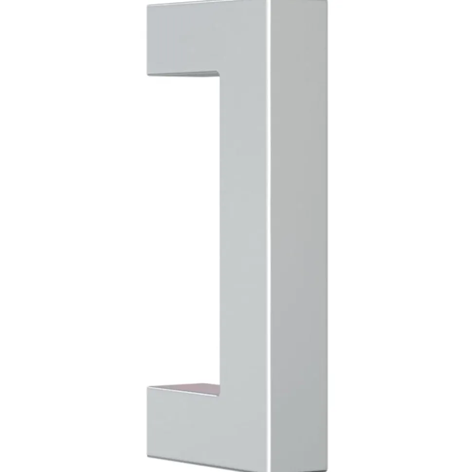 vidaXL Skåphandtag 10 st silver 64 mm rostfritt stål