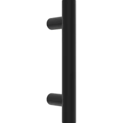 Best vidaXL Skåphandtag 10 st 64 mm rostfritt stål Svart