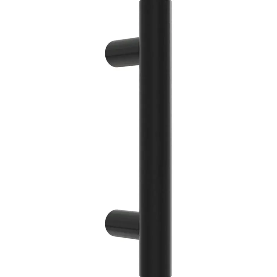 Best vidaXL Skåphandtag 10 st 64 mm rostfritt stål Svart
