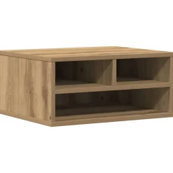 New vidaXL Skrivarställ 49 x 40 x 22.5 cm Konstruerat trä artisan ek