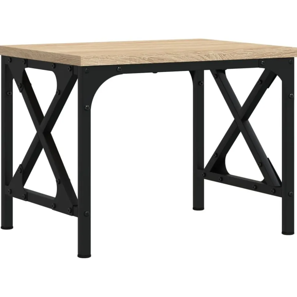 vidaXL Skrivarställ sonoma-ek 40x30x31 cm konstruerat trä