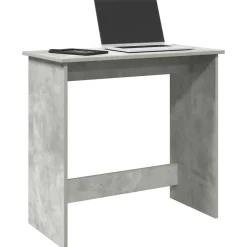 Discount vidaXL Skrivbord 80x40x75 cm konstruerat trä Betonggrå