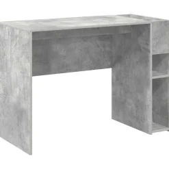 Online vidaXL Skrivbord 109 x 50 x 78 cm Konstruerat trä Betonggrå