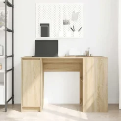 Hot vidaXL Skrivbord 120x42x76 cm konstruerat trä Sonoma ek