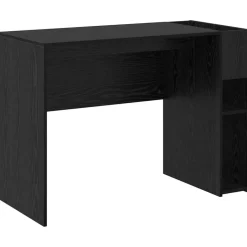New vidaXL Skrivbord 109 x 50 x 78 cm Konstruerat trä Svart ek