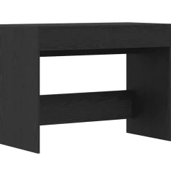 New vidaXL Skrivbord 101x50x76,5 cm konstruerat trä Svart ek