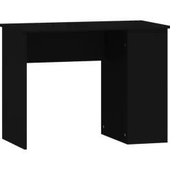 vidaXL Skrivbord svart 100x55x75 cm konstruerat trä