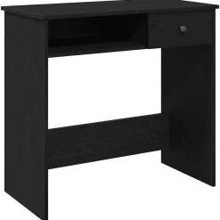 Clearance vidaXL Skrivbord 80x40x75 cm konstruerat trä Svart