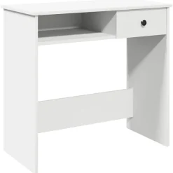 New vidaXL Skrivbord 80x40x75 cm konstruerat trä Vit