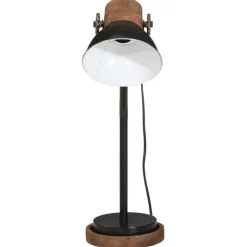 vidaXL Skrivbordslampa 25 W svart 18x18x60 cm E27