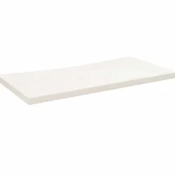 vidaXL Skrivbordsskiva vit 80x40x2,5 cm massiv furu