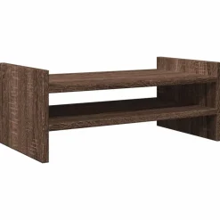 Best vidaXL Skärmställ 50x27x20 cm konstruerat trä brun ek