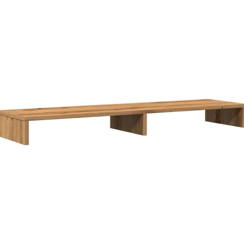Discount vidaXL Skärmställ ek 100x27x10 cm konstruerat trä artisan ek