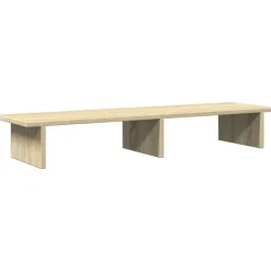 Clearance vidaXL Skärmställ sonoma-ek 100x27x15 cm konstruerat trä Sonoma ek
