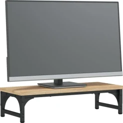 Best vidaXL Skärmställ sonoma-ek 55x23x14 cm konstruerat trä Sonoma ek