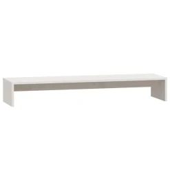 Discount vidaXL Skärmställ 100x27x15 cm massiv furu Vit