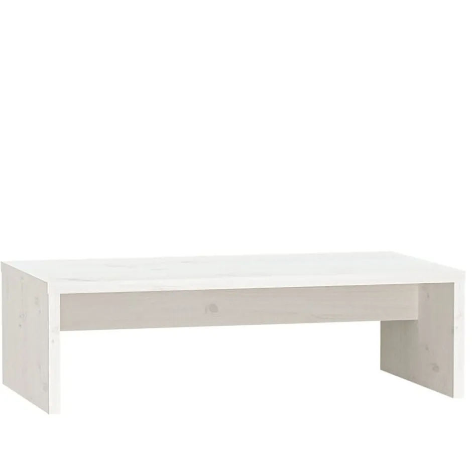 Clearance vidaXL Skärmställ 50x27x15 cm massiv furu Vit