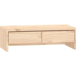 vidaXL Skärmställ 50x27x15 cm massiv furu