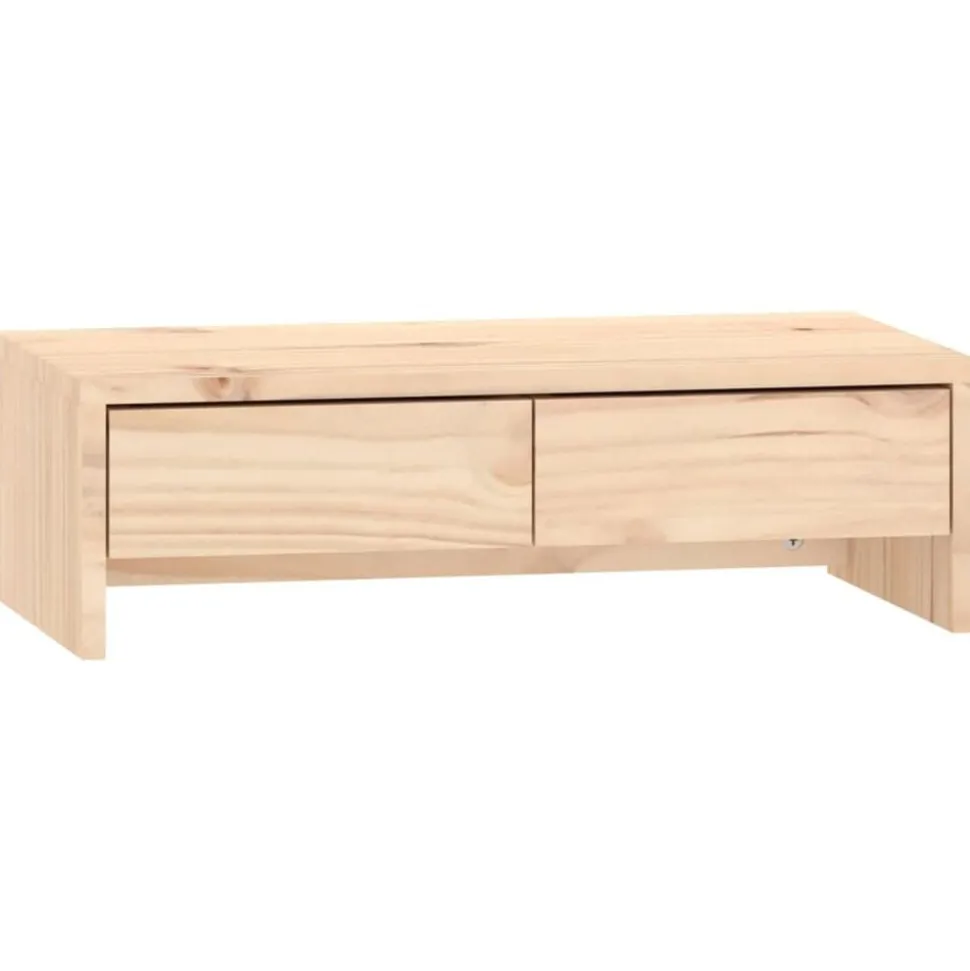 vidaXL Skärmställ 50x27x15 cm massiv furu