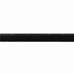 New vidaXL Skruvmonterade dörrborsttätningslister 6 pcs 100 cm Svart