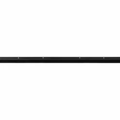 vidaXL Skruvmonterade dörrborsttätningslister 2 pcs Svart 100 cm