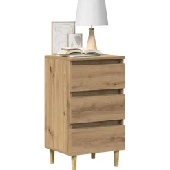 Sale vidaXL Sängbord 40x35x69 cm konstruerat trä artisan ek