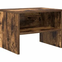 Discount vidaXL Sängbord 40x30x30 cm konstruerat trä Rökfärgad ek