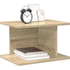 Outlet vidaXL Sängbord Sonoma-ek 40 x 30 x 25 cm Konstruerat trä Sonoma ek