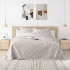 Discount vidaXL Sängbord 40x31x50 cm massiv furu Naturfärg