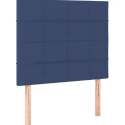 Sale vidaXL Sänggavel 80x5x118/128 cm tyg Blå